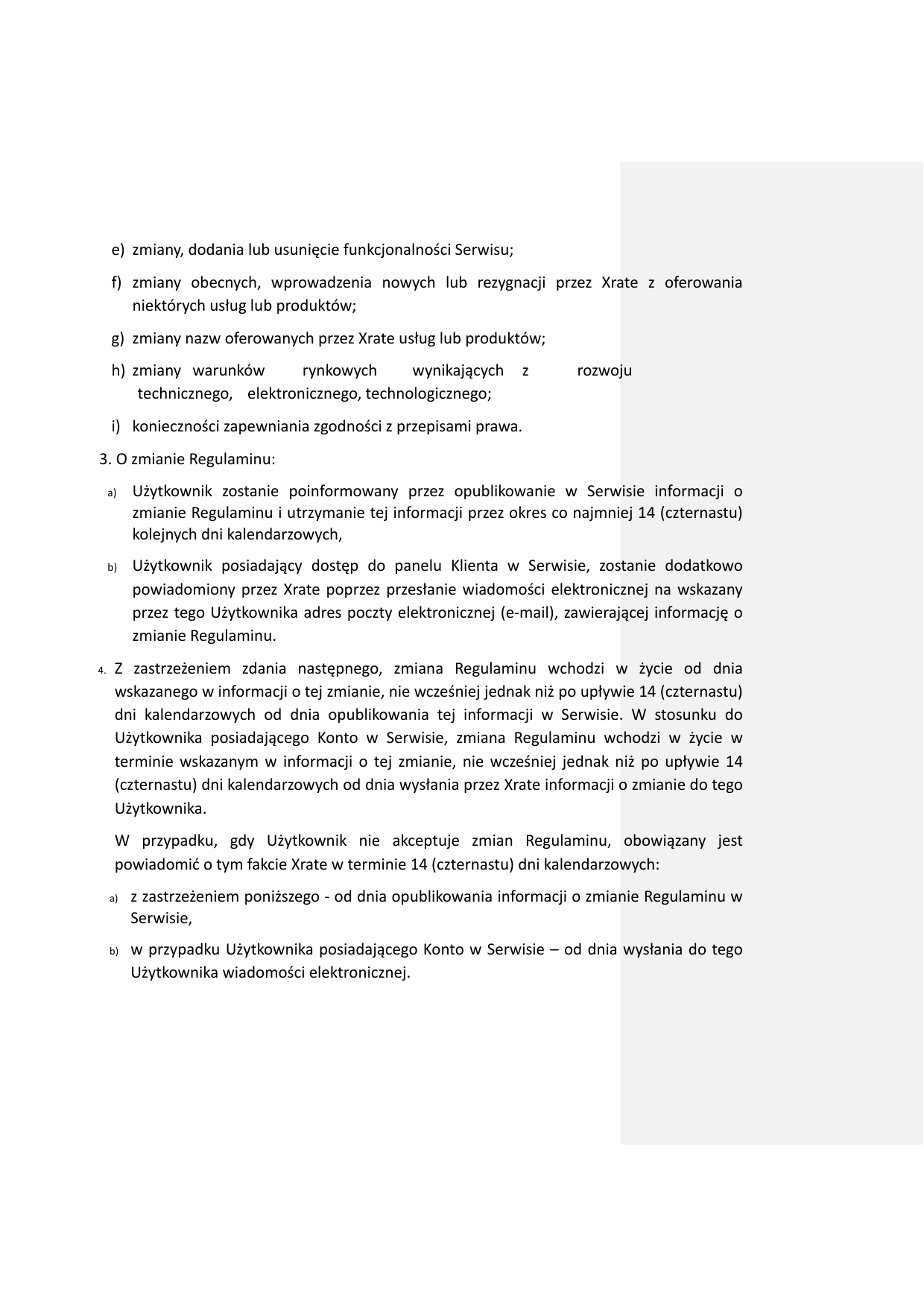 Regulamin XRate — strona 7